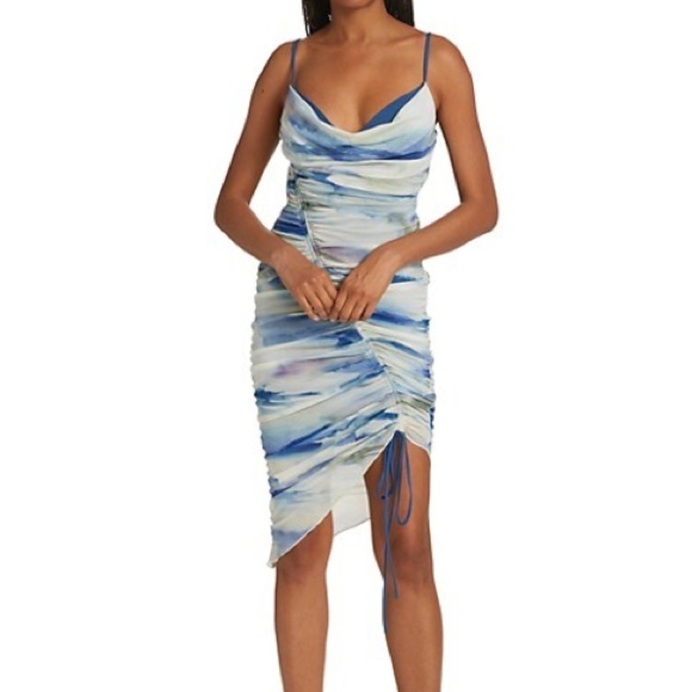 Jonathan Simkhai Trixie ruched dress